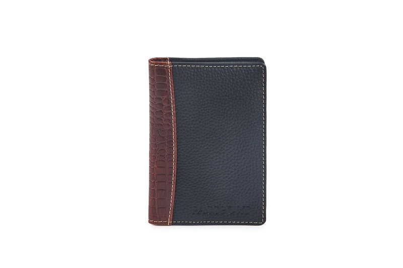 RFID Security Lined Leather Passport Holder Full Grain Cow Hide Leather. Style number: 11017 Hide & Chic