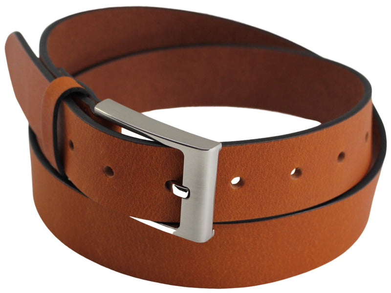 Quality Genuine Full Grain Leather Belt. Australian Seller. Colour: Tan. Style No: 45012.